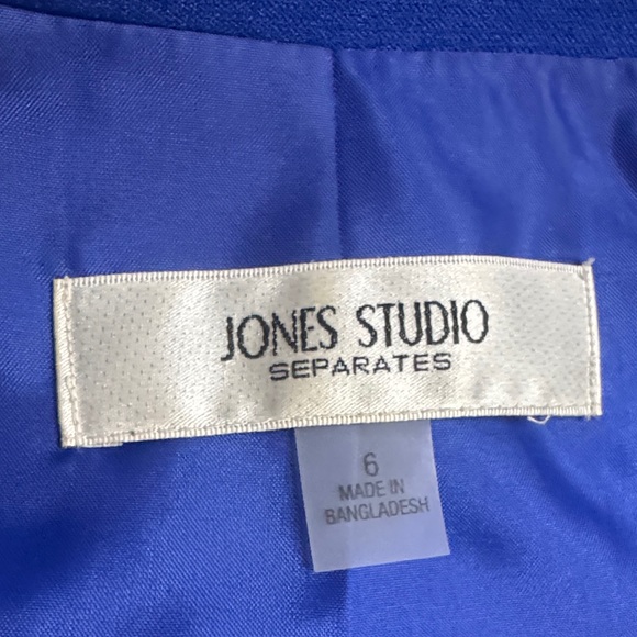 Jones Studio Vibrant Blue Women's Blazer - Picture 9 of 9